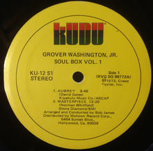 Load image into Gallery viewer, Grover Washington, Jr. : Soul Box Vol.1 (LP, Album)