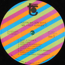 Charger l'image dans la galerie, Justin Wilson : Justin Wilson Says "Me, I Got A Frien'!" (LP, RE)