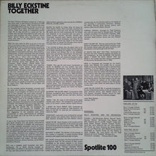 Load image into Gallery viewer, Billy Eckstine And His Orchestra : Billy Eckstine Together (LP)