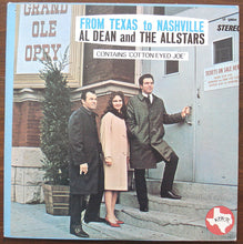 Load image into Gallery viewer, Al Dean And The Allstars* : From Texas To Nashville (LP, Album)