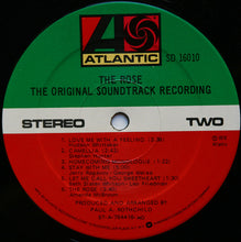 Load image into Gallery viewer, Bette Midler : The Rose - The Original Soundtrack Recording (LP, Album, MO )