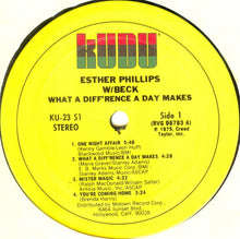 Charger l'image dans la galerie, Esther Phillips W/ Beck* : What A Diff'rence A Day Makes (LP, Album)