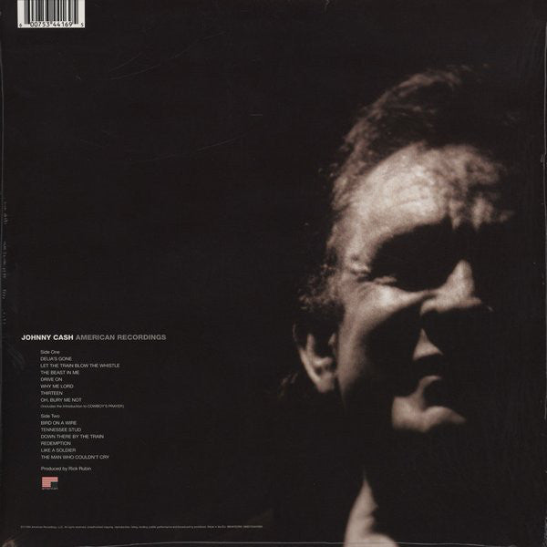 Buy Johnny Cash : American Recordings (LP, Album, RE, 180) Online