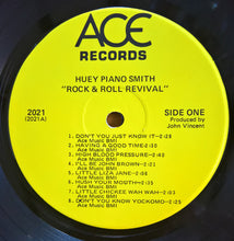 Load image into Gallery viewer, Huey "Piano" Smith : Huey "Piano" Smith's Rock & Roll Revival! (LP, Comp)
