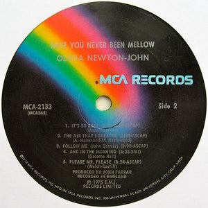Olivia Newton-John : Have You Never Been Mellow (LP, Album, Pin)