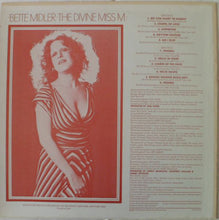 Load image into Gallery viewer, Bette Midler : The Divine Miss M (LP, Album, RI)