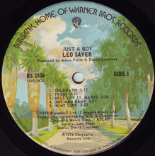 Load image into Gallery viewer, Leo Sayer : Just A Boy (LP, Album, San)