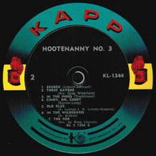 Laden Sie das Bild in den Galerie-Viewer, Various : Hootenanny No. 3 (LP, Comp, Mono)