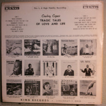 Load image into Gallery viewer, Cowboy Copas : Tragic Tales Of Love And Life (LP)