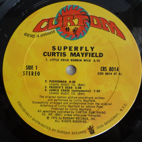 Buy Curtis Mayfield : Super Fly (LP, Album, Die) Online for a