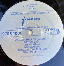 Load image into Gallery viewer, John Barry : Frances (Original Motion Picture Soundtrack) (LP, Album)