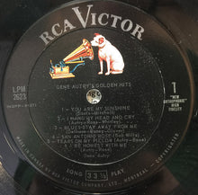Load image into Gallery viewer, Gene Autry : America's Favorite Cowboy Sings His Golden Hits (LP, Album, Mono)