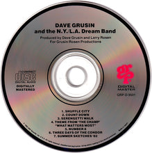 Laden Sie das Bild in den Galerie-Viewer, Dave Grusin And The NY-LA Dream Band : Dave Grusin And The NY-LA Dream Band (CD, Album)