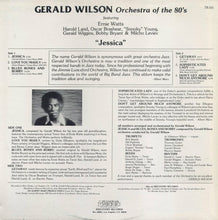 Charger l'image dans la galerie, Gerald Wilson Orchestra Of The 80's : Jessica (LP, Album)