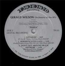 Charger l'image dans la galerie, Gerald Wilson Orchestra Of The 80's : Jessica (LP, Album)