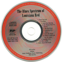 Laden Sie das Bild in den Galerie-Viewer, Louisiana Red : The Blues Spectrum Of Louisiana Red (CD, Album, Comp)
