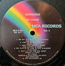 Load image into Gallery viewer, Nat Stuckey : Independence (LP, Album)