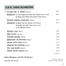 Load image into Gallery viewer, Duke Ellington = デューク・エリントン* : S.R.O. = A 列車で行こう (CD, Album)