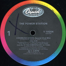 Laden Sie das Bild in den Galerie-Viewer, The Power Station : Communication (12", Single)