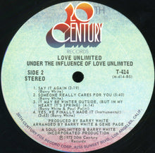 Load image into Gallery viewer, Love Unlimited : Under The Influence Of Love Unlimited (LP, Album, Ter)