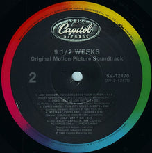 Load image into Gallery viewer, Various : 9½ Weeks (Original Motion Picture Soundtrack) (LP, Album, Rai)