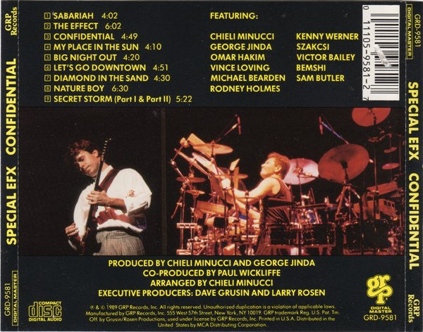 Buy Special EFX : Confidential (CD, Album) Online for a great