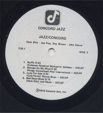 Load image into Gallery viewer, Joe Pass, Ray Brown, Jake Hanna, Herb Ellis : Jazz/Concord (LP, Album)