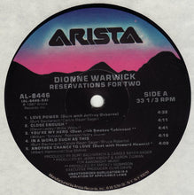 Laden Sie das Bild in den Galerie-Viewer, Dionne* : Reservations For Two (LP, Album)