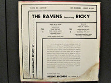 Charger l'image dans la galerie, The Ravens (2) Starring Ricky* : Write Me A Letter (LP, Comp)