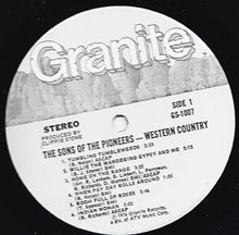 Load image into Gallery viewer, The Sons Of The Pioneers : Western Country (LP, Mon)