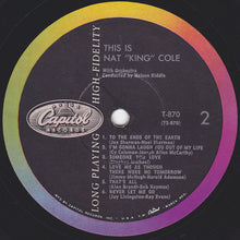 Charger l'image dans la galerie, Nat King Cole : This Is Nat "King" Cole (LP, Album)
