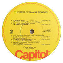Load image into Gallery viewer, Wayne Newton : The Best Of Wayne Newton (LP, Comp)