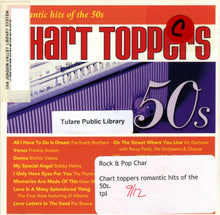 Load image into Gallery viewer, Various : Chart Toppers: Romantic Hits Of The 50's (CD, Comp, RM)