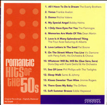 Load image into Gallery viewer, Various : Chart Toppers: Romantic Hits Of The 50's (CD, Comp, RM)