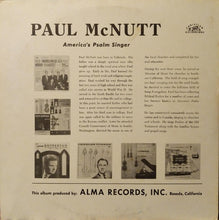 Laden Sie das Bild in den Galerie-Viewer, Paul McNutt : The Voice Of Paul McNutt (LP, Album)
