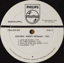 Charger l'image dans la galerie, Woody Herman : Encore (LP, Mono, Promo)