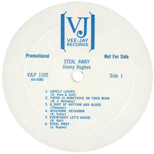 Load image into Gallery viewer, Jimmy Hughes : Steal Away (LP, Album, RE, Col)