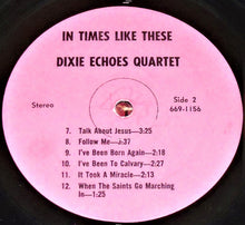 Charger l'image dans la galerie, The Dixie Echoes : In Times Like These (LP, Album)