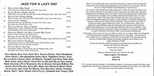 Load image into Gallery viewer, Various : Jazz For A Lazy Day (CD, Comp, RE)