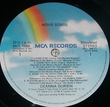 Load image into Gallery viewer, Deanna Durbin : Movie Songs (LP, RE, Sim)