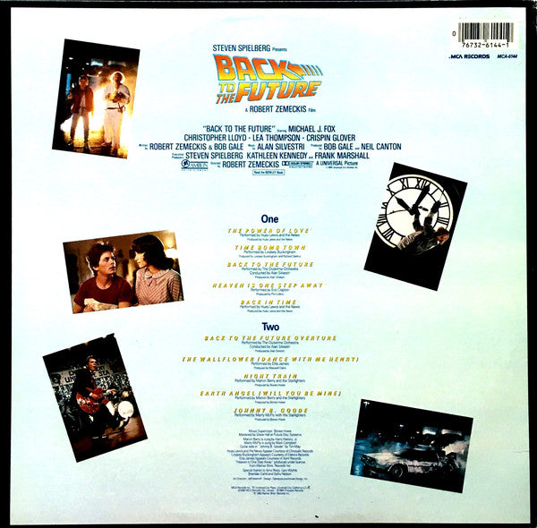 Buy : Back To The Future (Music From The Motion Picture Soundtrack) (LP, Album, Comp, Fut) Online for a great price – Record Town TX