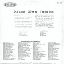 Charger l'image dans la galerie, Etta James : Miss Etta James (LP, Album, Mono)