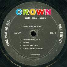 Charger l'image dans la galerie, Etta James : Miss Etta James (LP, Album, Mono)