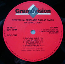 Load image into Gallery viewer, Steven Halpern • Dallas Smith (3) : Natural Light (LP, Album)