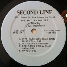 Load image into Gallery viewer, Lloyd Washington : Ink Spot Favorites (LP, Album)