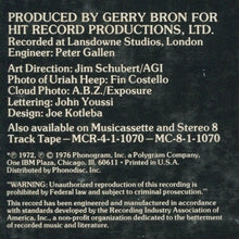 Load image into Gallery viewer, Uriah Heep : The Best Of Uriah Heep (LP, Comp, Ter)