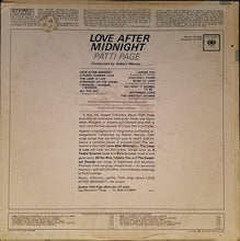 Load image into Gallery viewer, Patti Page : Love After Midnight (LP, Album)