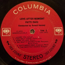 Load image into Gallery viewer, Patti Page : Love After Midnight (LP, Album)