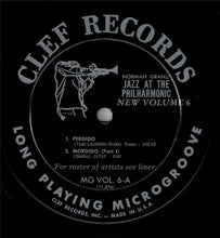 Laden Sie das Bild in den Galerie-Viewer, Norman Granz' Jazz At The Philharmonic* : Norman Granz' Jazz At The Philharmonic New Volume 6 (Formerly Vols. 8, 9, And 10) (LP, Album, Mono, RE)