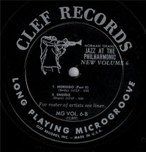 Laden Sie das Bild in den Galerie-Viewer, Norman Granz' Jazz At The Philharmonic* : Norman Granz' Jazz At The Philharmonic New Volume 6 (Formerly Vols. 8, 9, And 10) (LP, Album, Mono, RE)